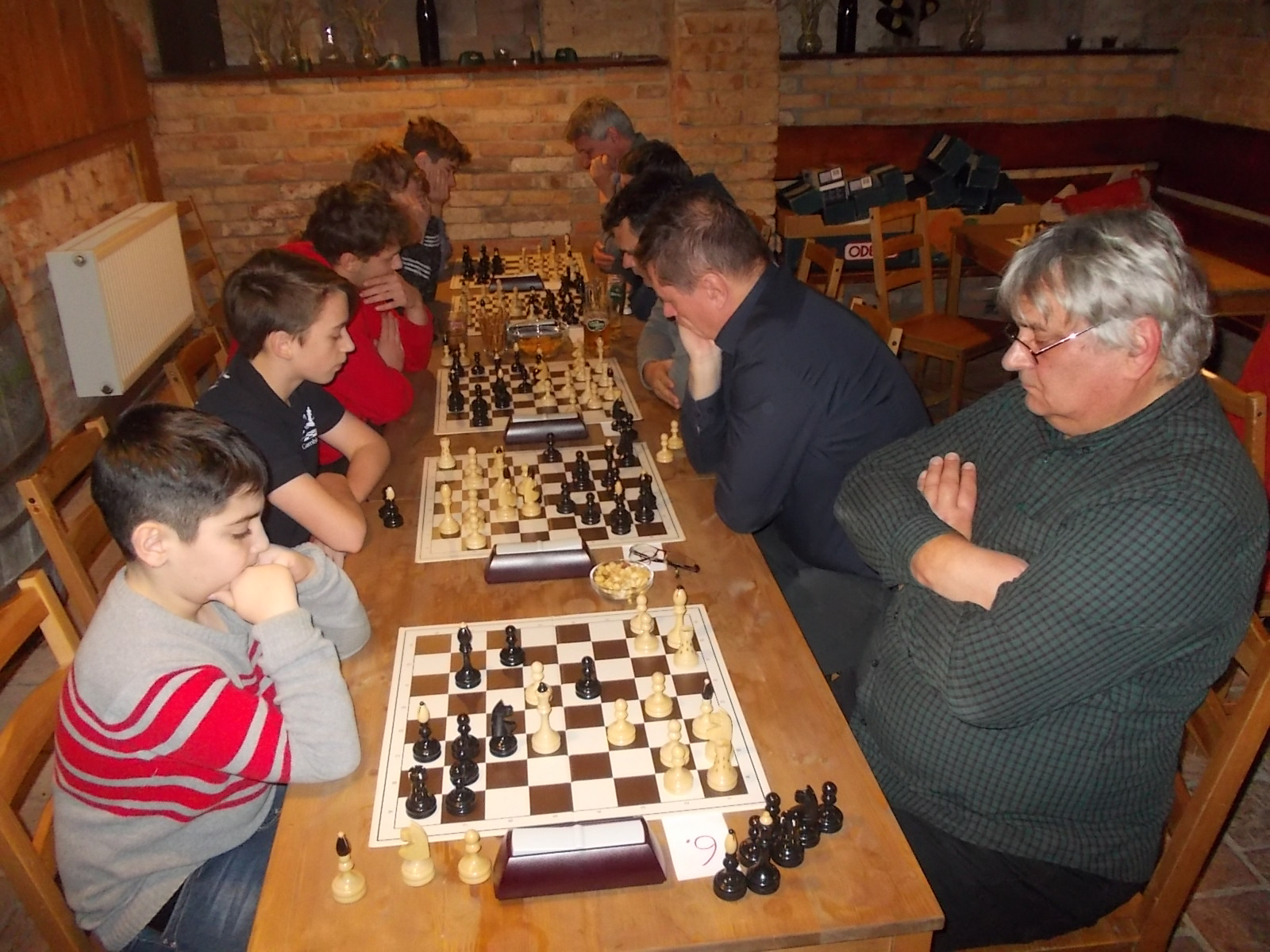 Vánoční turnaj v rapid šachu