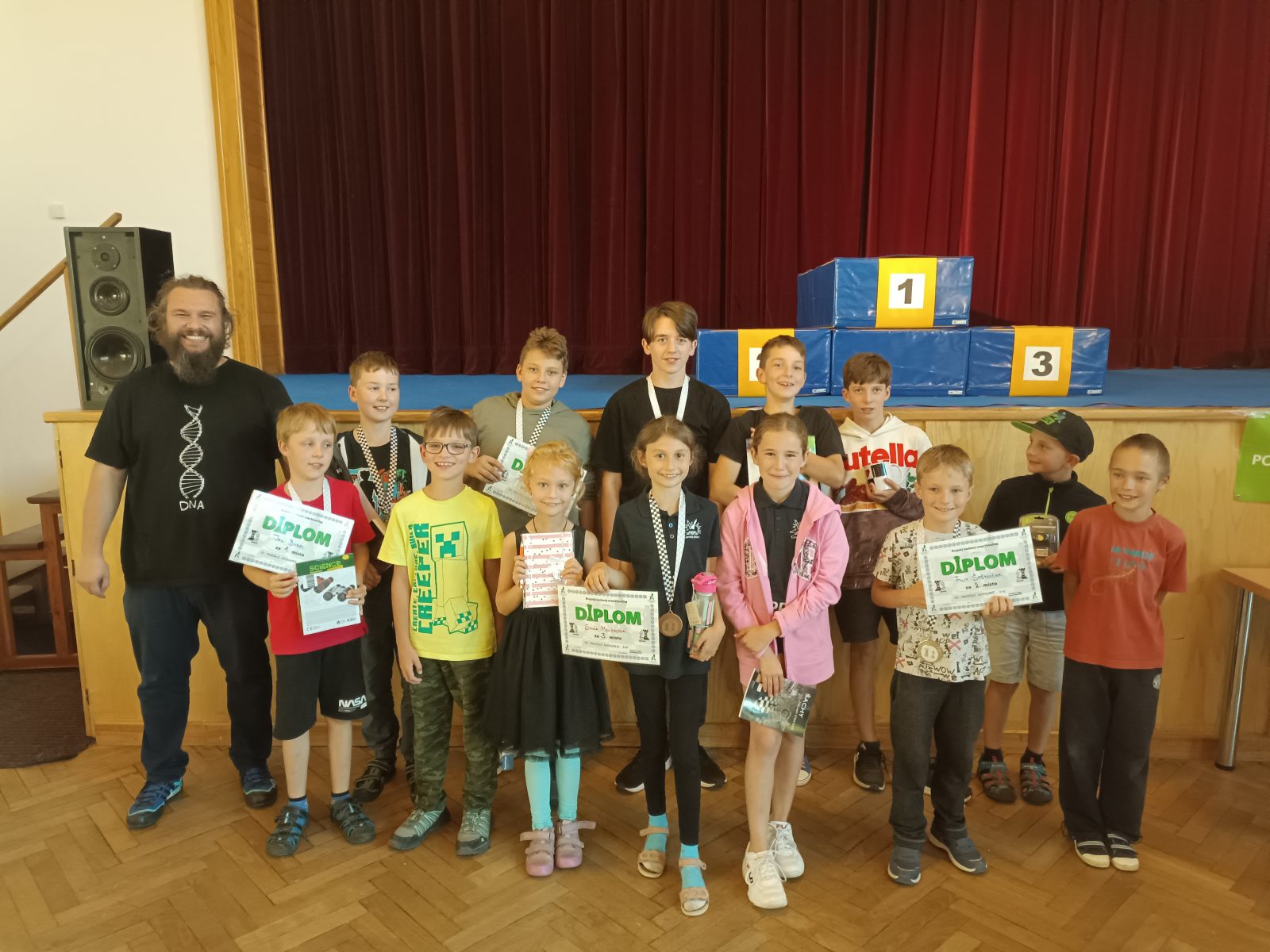 Výprava ŠO Gordic Jihlava na KP mládeže