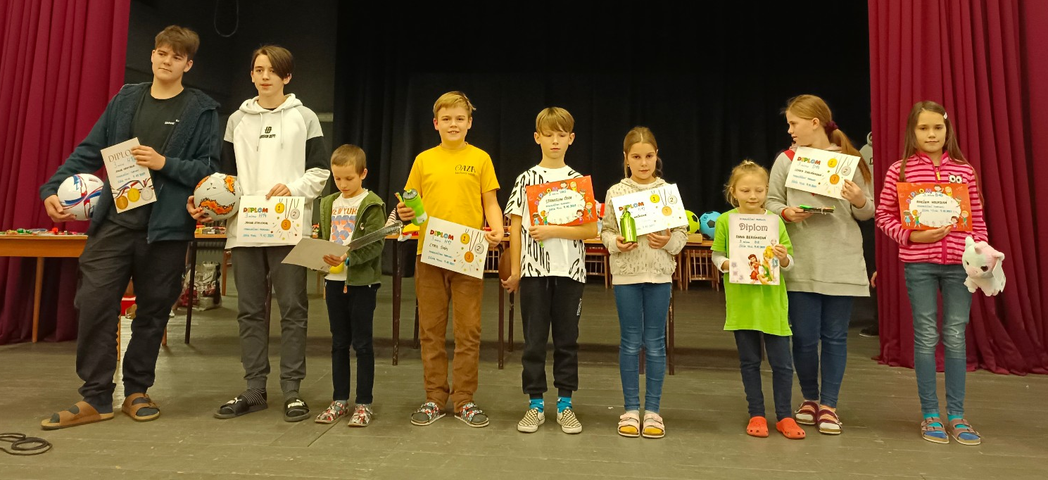 Třetí místa v kategoriích. Z Gordicu Jakub Stejskal (H14)