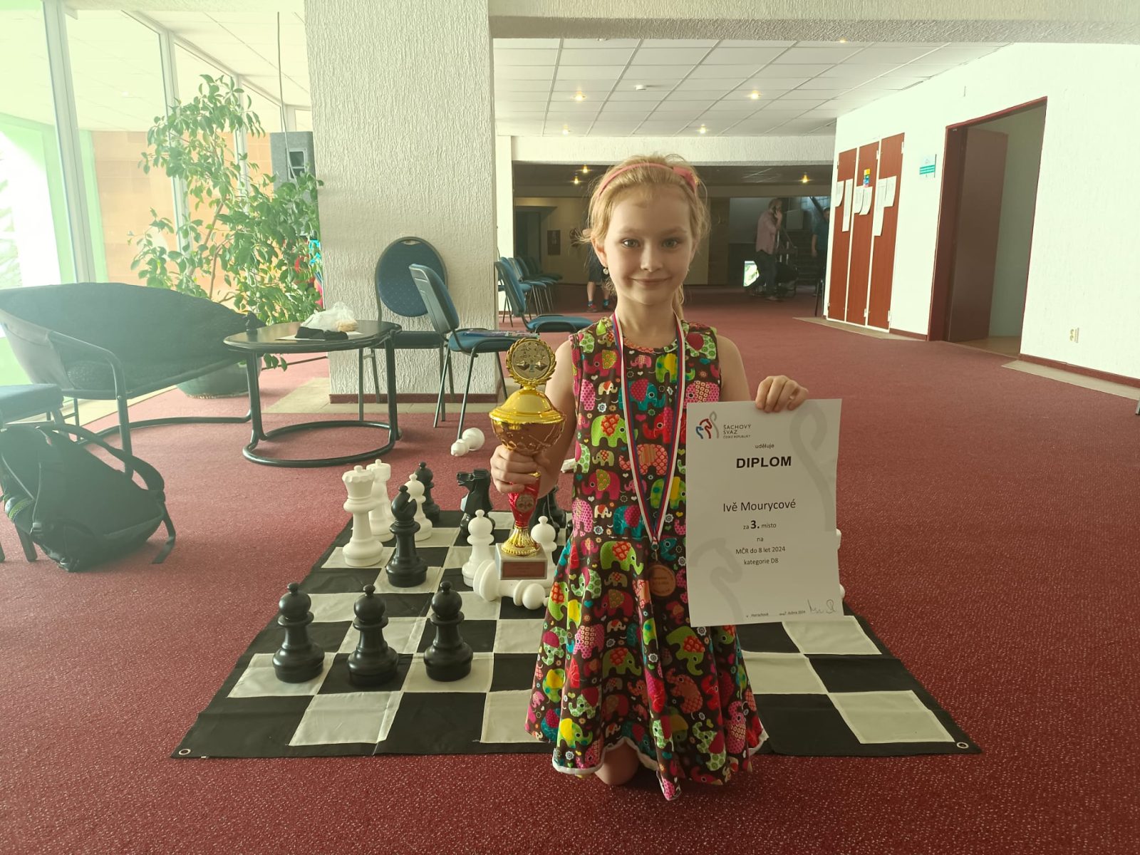 Iva Mourycová
3. místo MČR v kat. D8