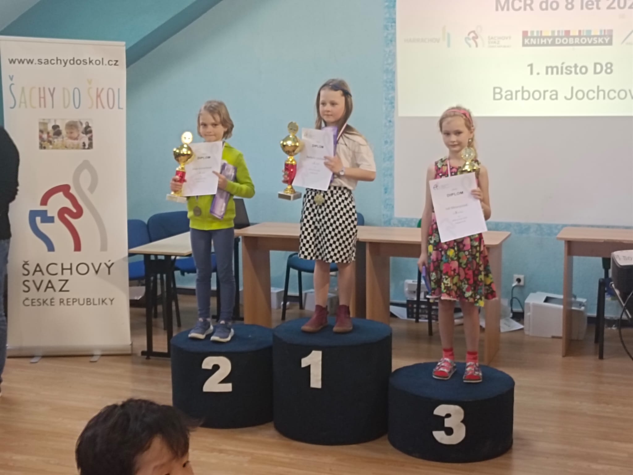 Skvělé výsledky a bronz z MČR do 8 let