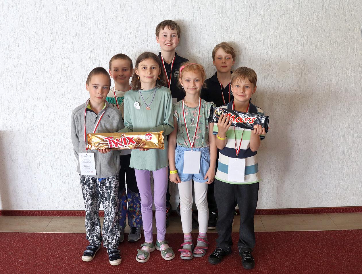 Mladší žáci desátí na MČR
