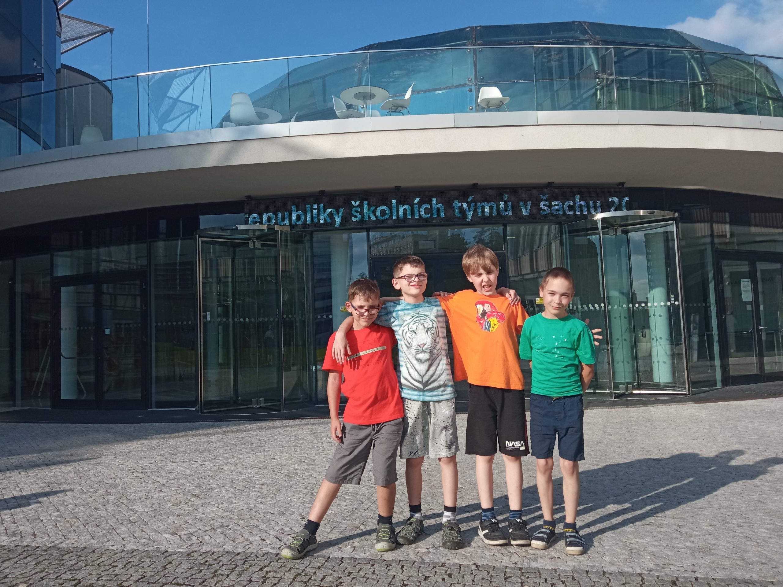 Thomapex Mistrovství České republiky školních týmů v šachu za účasti členů Gordic Jihlava