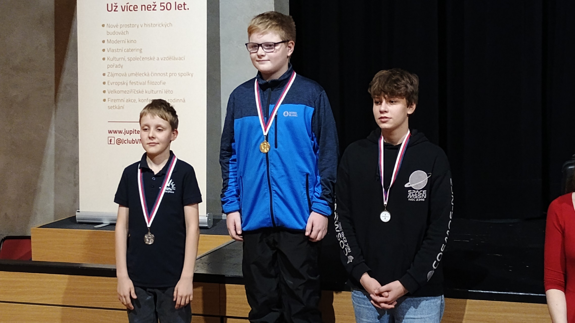 1. Policar Martin (7 b./8)
2. Burel Jan (7 b./8)
3. Brychta David (6,5 b./8).