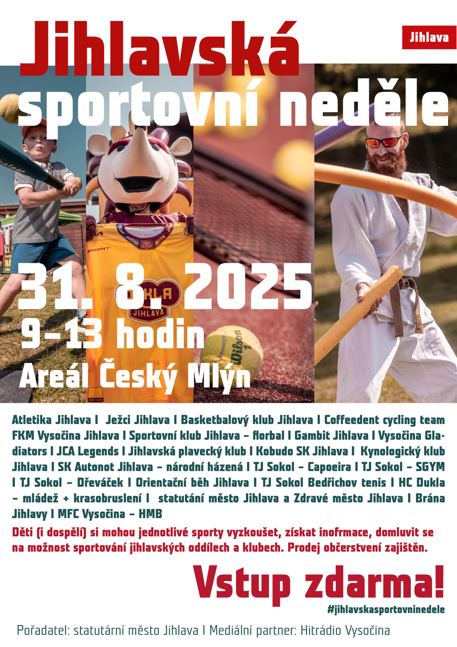 Jihlavská sportovní neděle 2025