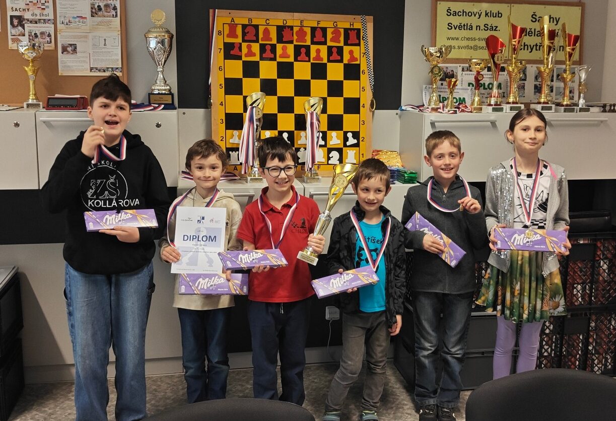 Bylo nás 5 a KP družstev mladších žáků pro Gordic