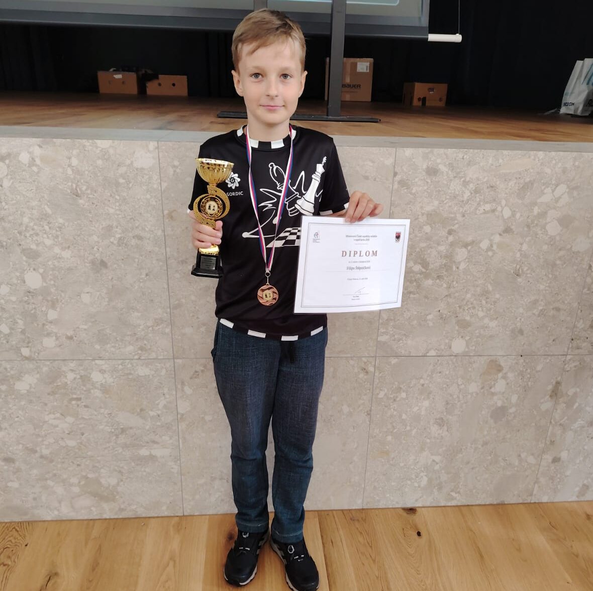 Filip třetí na MČR v rapidu!